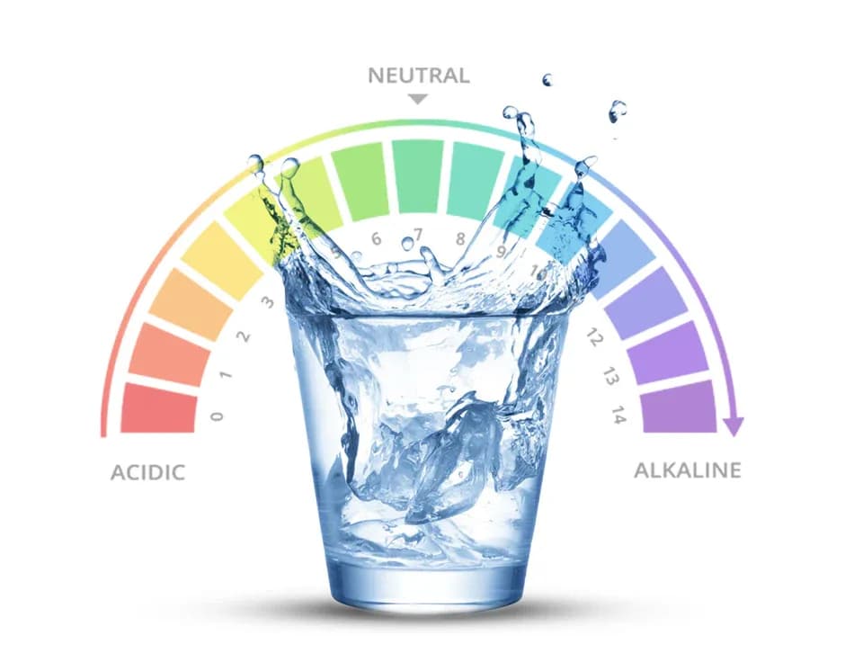 pH Level Measurement Glass