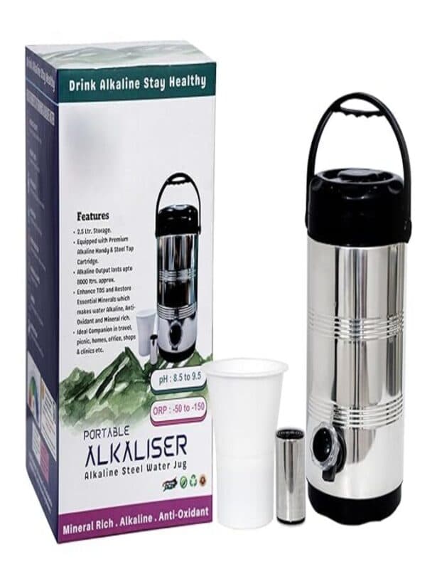 Alkaline Steel Jar 5 L